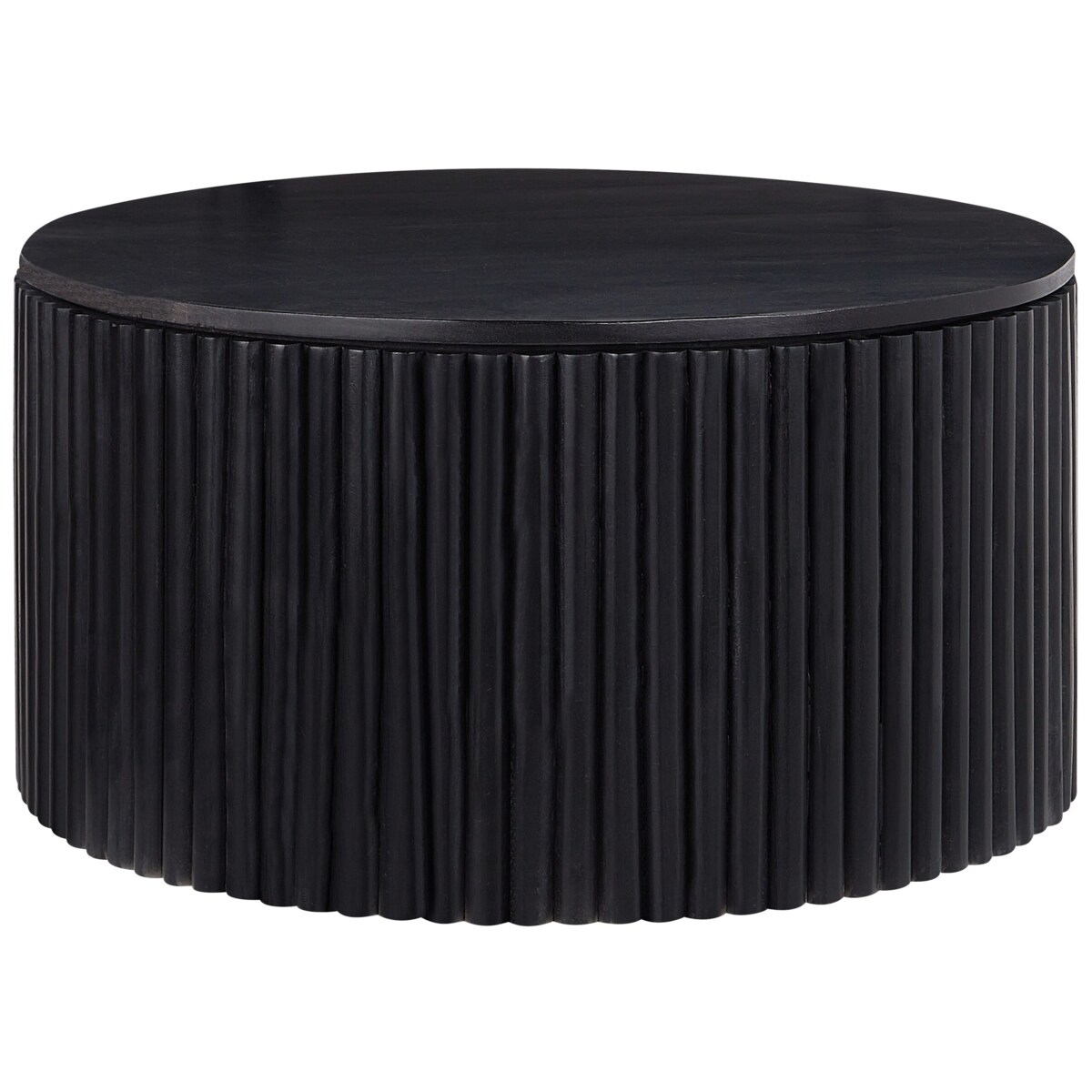 Stolik kawowy Drewno mango Czarny KIRKWOOD