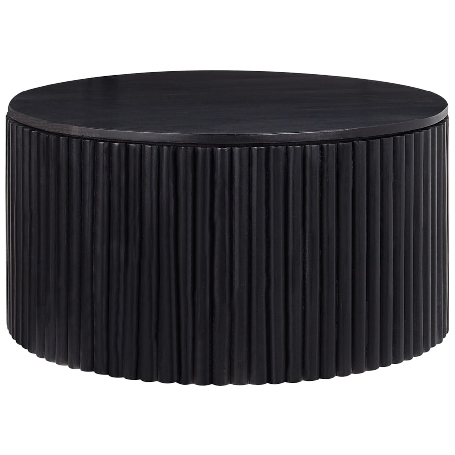 Stolik kawowy Drewno mango Czarny KIRKWOOD