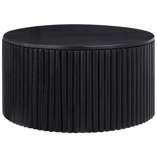 Stolik kawowy Drewno mango Czarny KIRKWOOD