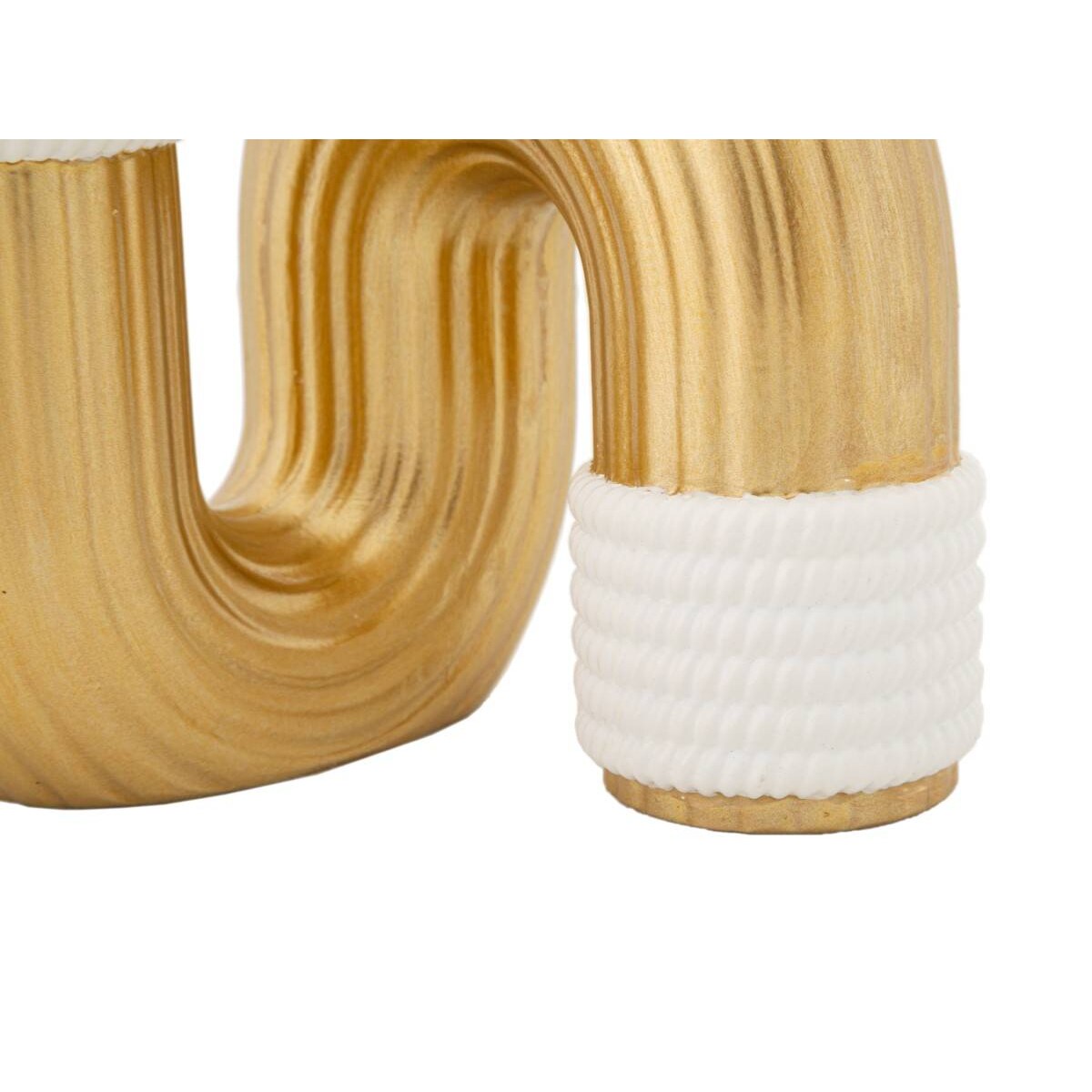 Wazon w kształcie fali z polyresinu, wys. 13 cm