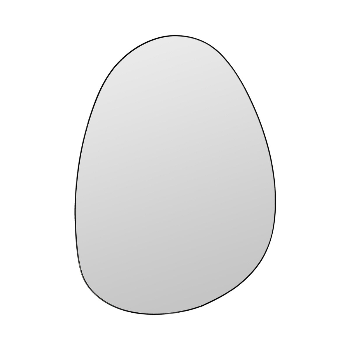 Dekoracyjne lustro wiszące ASYM, 75 x 55 cm