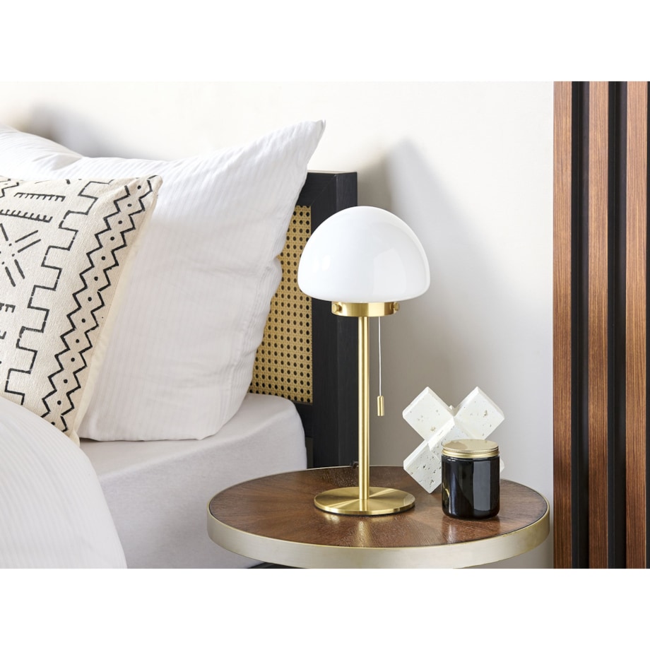 Lampa stołowa złota MORUGA