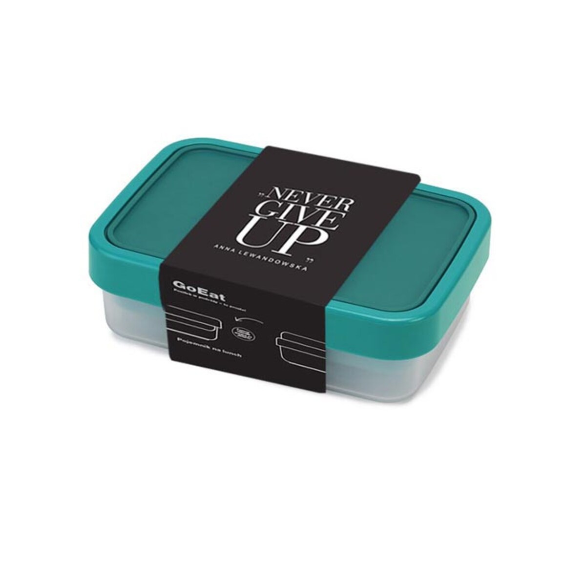 Lunch box (turkusowy) GoEat HPBA Anna Lewandowska Healthy Plan by Ann wycofane