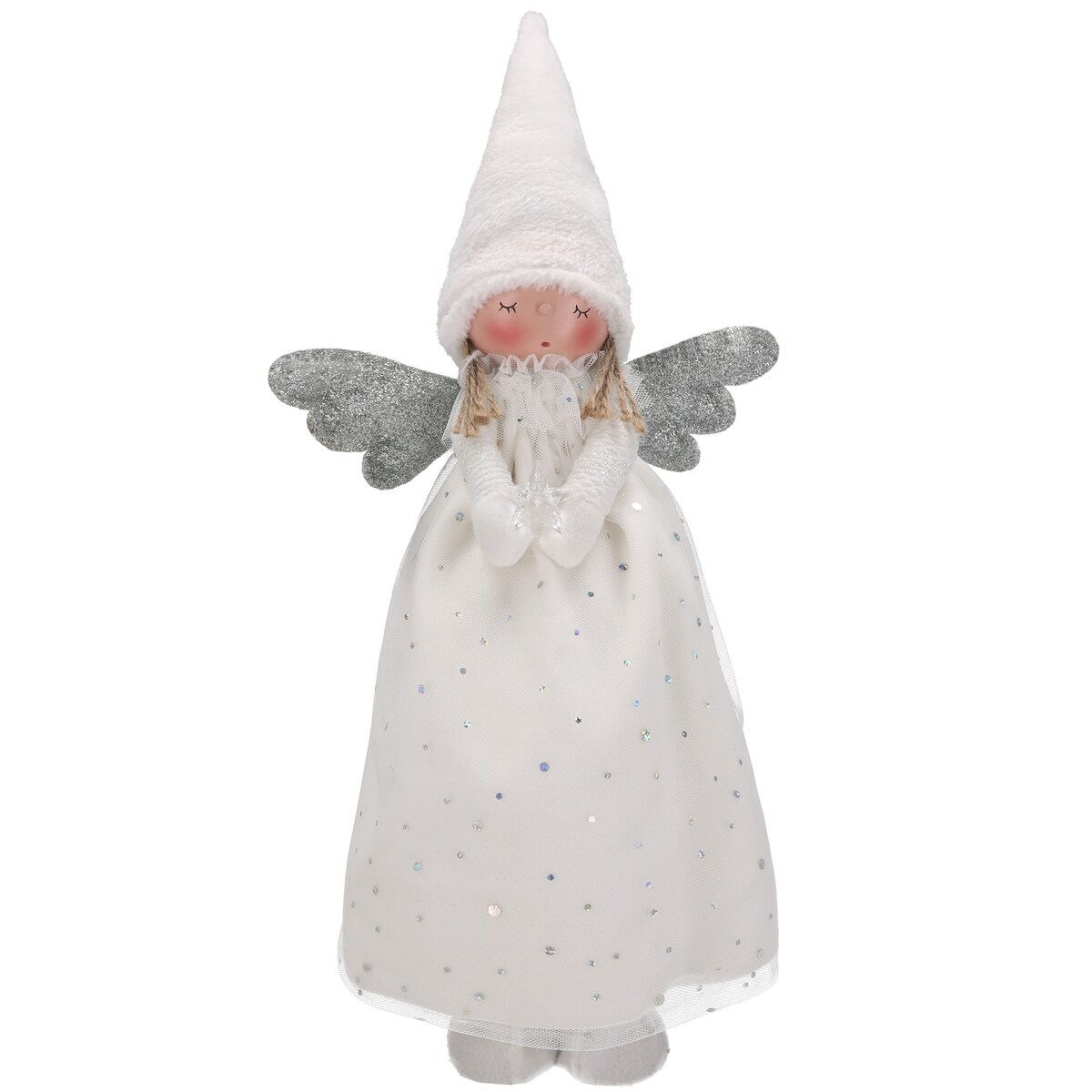 SKRZAT świąteczny aniołek gnom na święta figurka