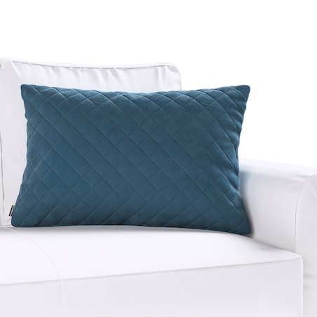 Poszewka Kinga pikowana 60 x 40 cm 60x40 pruski błękit