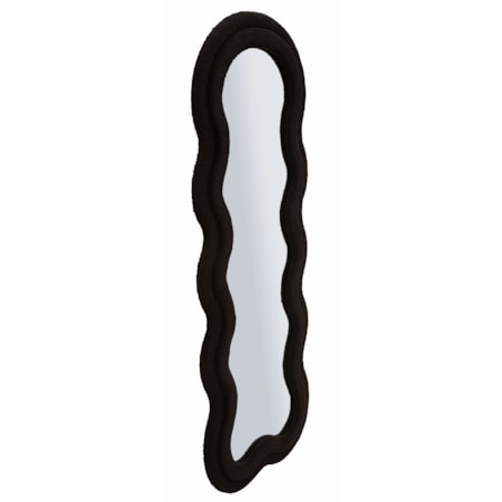 Lustro ścienne w materiałowej ramie TEDDY, 160 cm