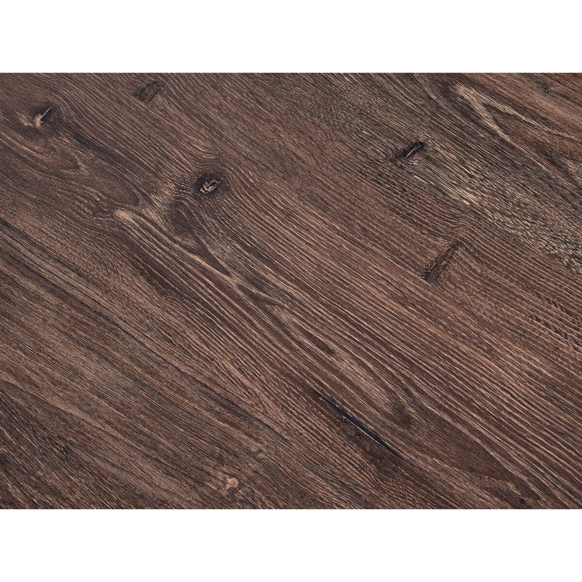 Stolik pomocniczy ciemne drewno z czarnym TIPPO