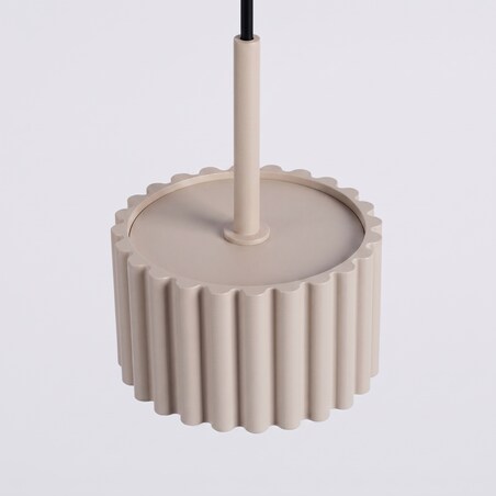Lampa wisząca AURA 1 taupe Gx53