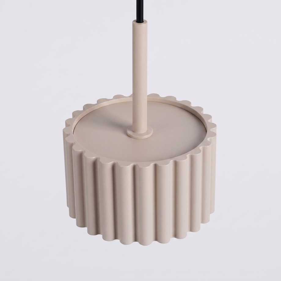 Lampa wisząca AURA 1 taupe Gx53