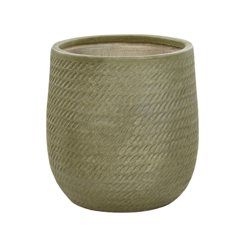 Doniczka ⌀ 39 cm zielona LIVADIA