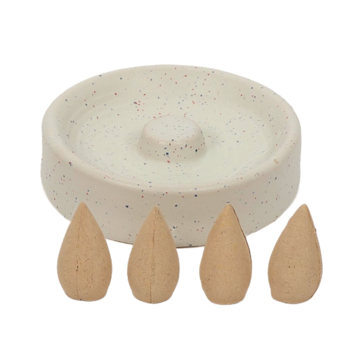 Kominek zapachowy + kadzidła HAPO, 9 elementów