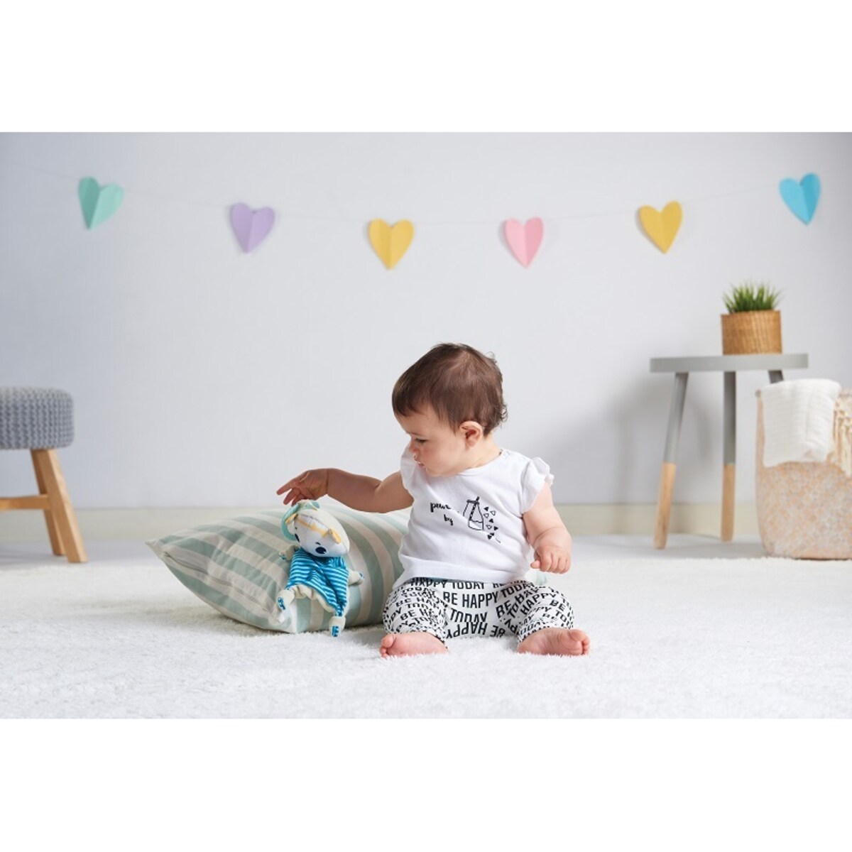 Zawieszka/szmatka Tiny Smarts - Miś polarny Eleanor