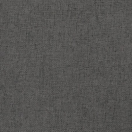 vidaXL Krzesło wypoczynkowe, ciemnoszare, obite tkaniną