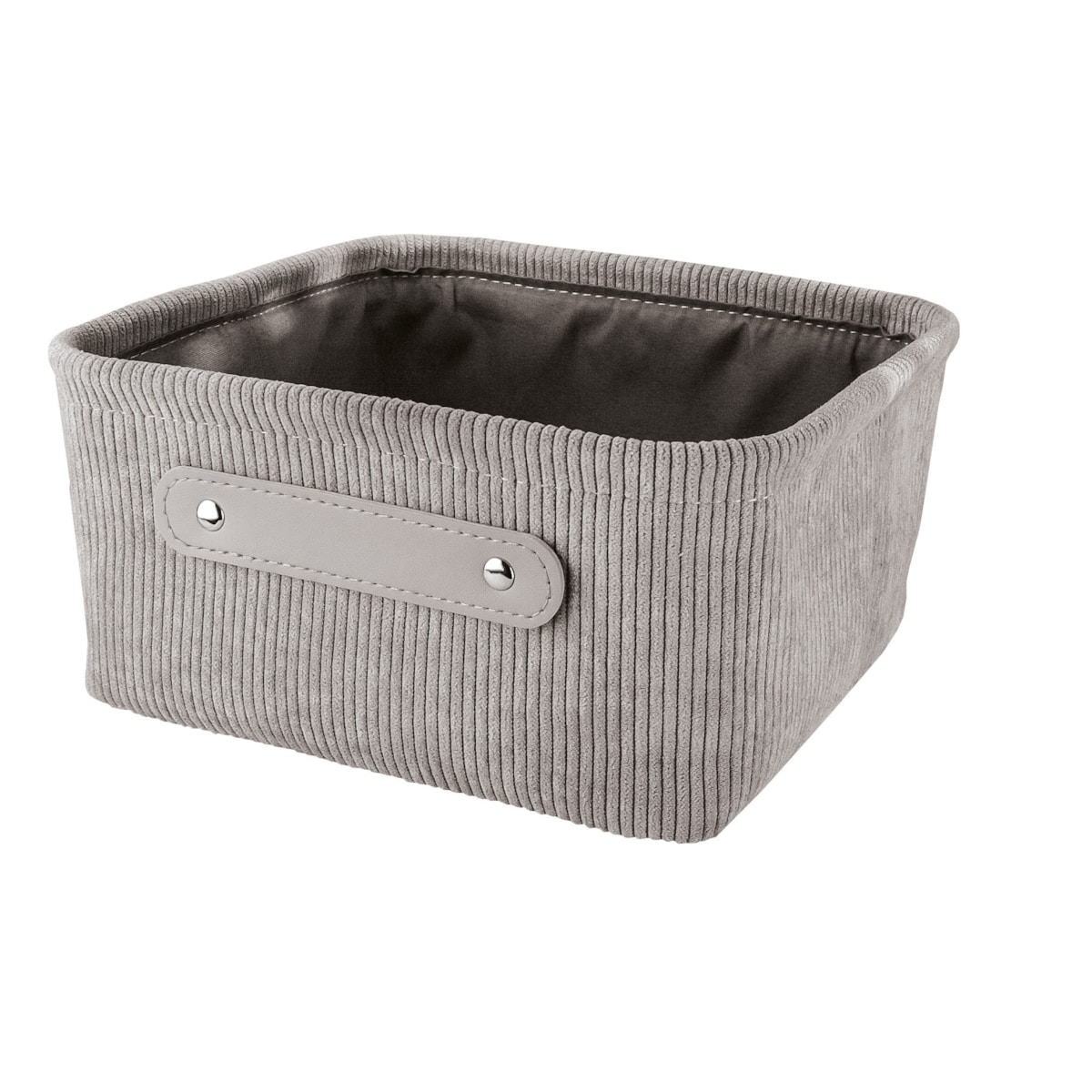 Kleine Wolke Bedford Pojemnik łazienkowy szary M tworzywo sztuczne