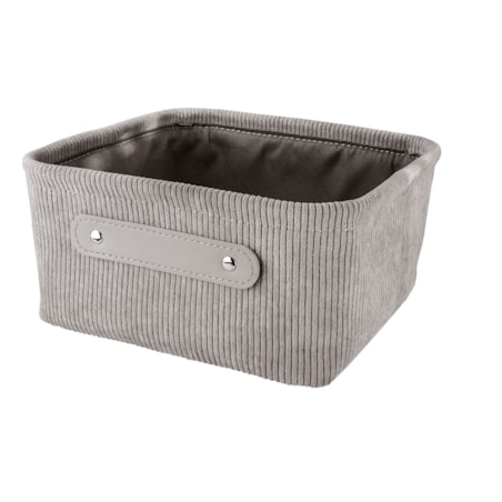 Kleine Wolke Bedford Pojemnik łazienkowy szary M tworzywo sztuczne