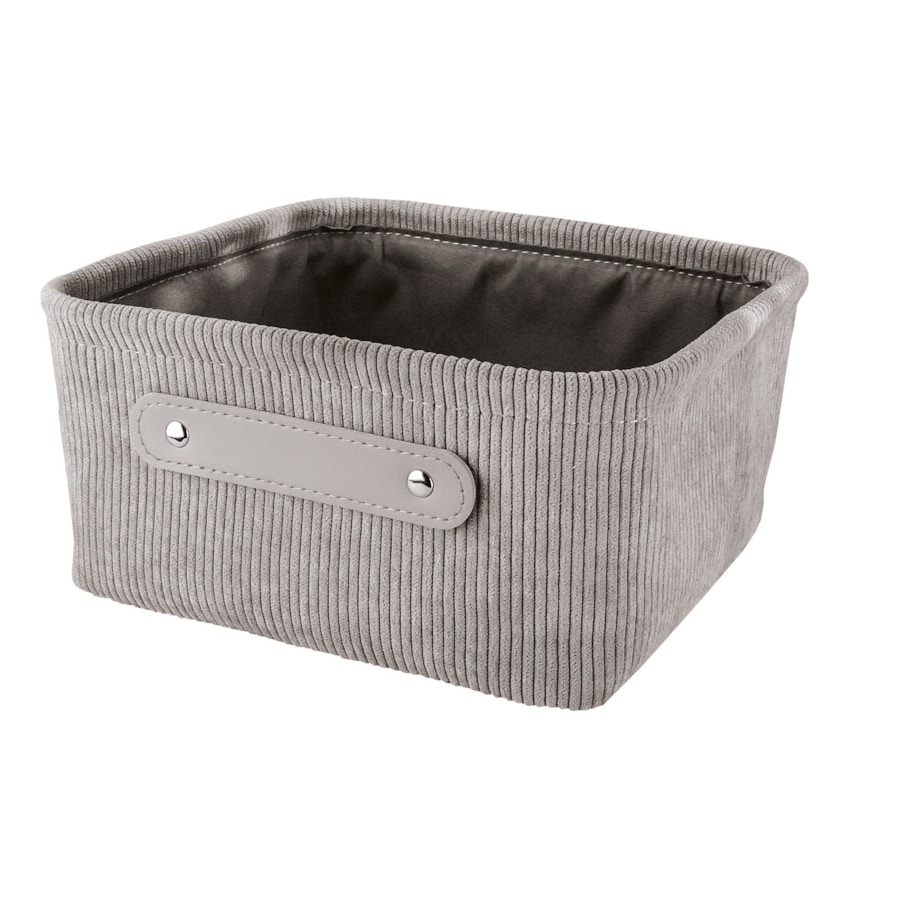 Kleine Wolke Bedford Pojemnik łazienkowy szary M tworzywo sztuczne