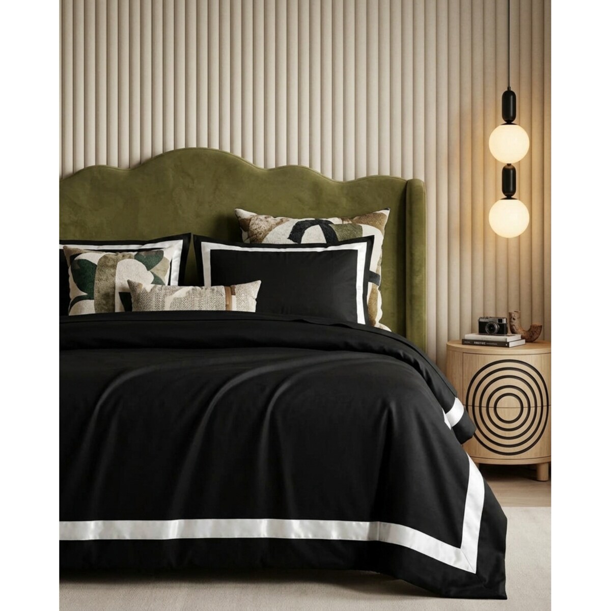 Komplet pościeli SHP RESIDENCE 200x220 czarny