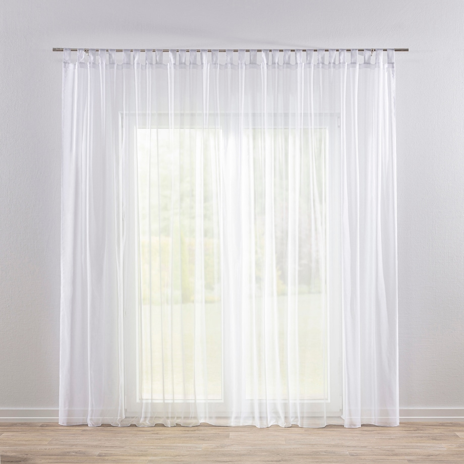 Firana na szelkach 300x245 biały natural look