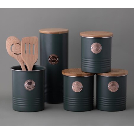 Pojemnik na herbatę ciemnozielony Living, 1000 ml, Typhoon