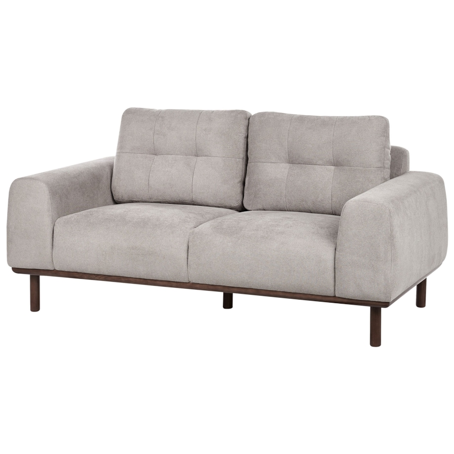 Sofa 2-osobowa jasnoszara LAURILA