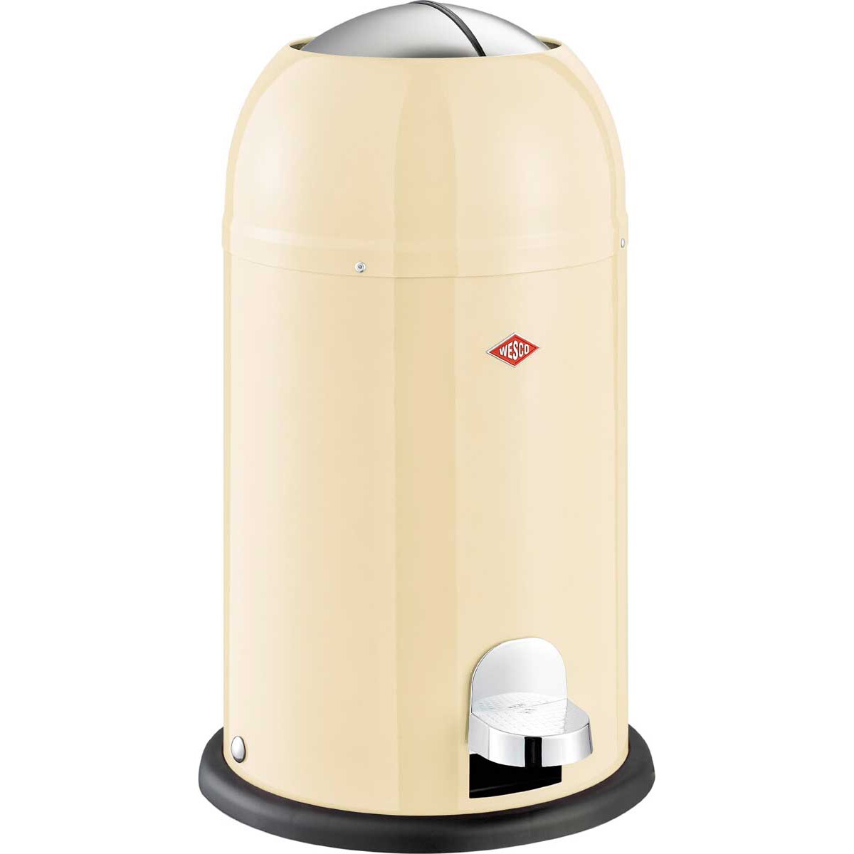 Kosz na śmieci beżowy 12l Kickmaster Jr. Wesco