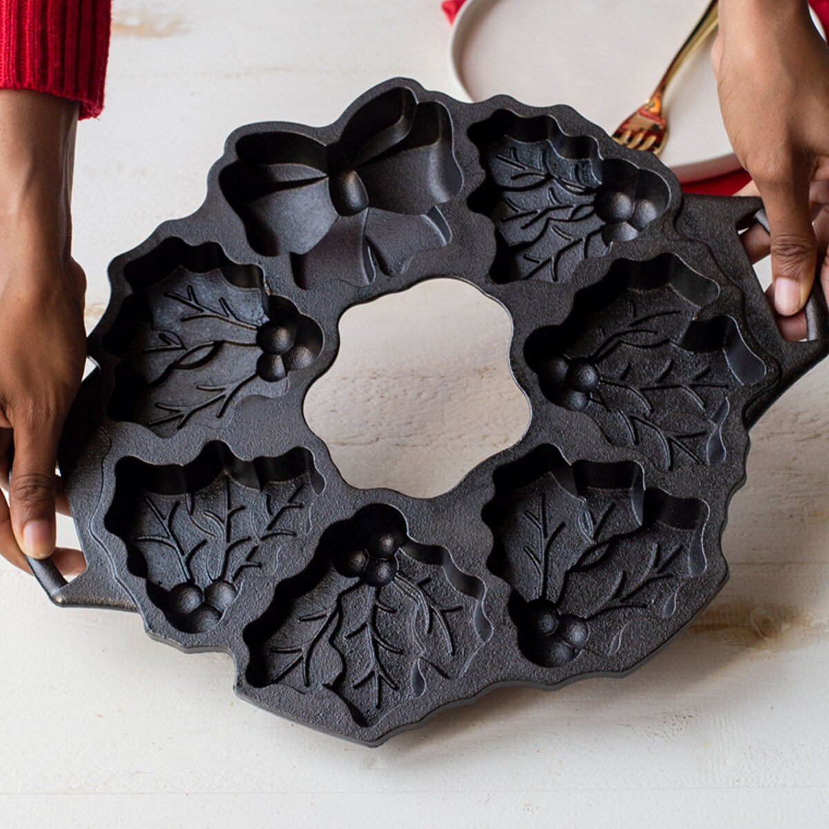 Forma żeliwna Wieniec Adwentowy / Lodge