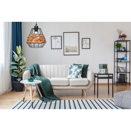 Lampa Wisząca Sufitowa Natural Pleciona E27 Boho