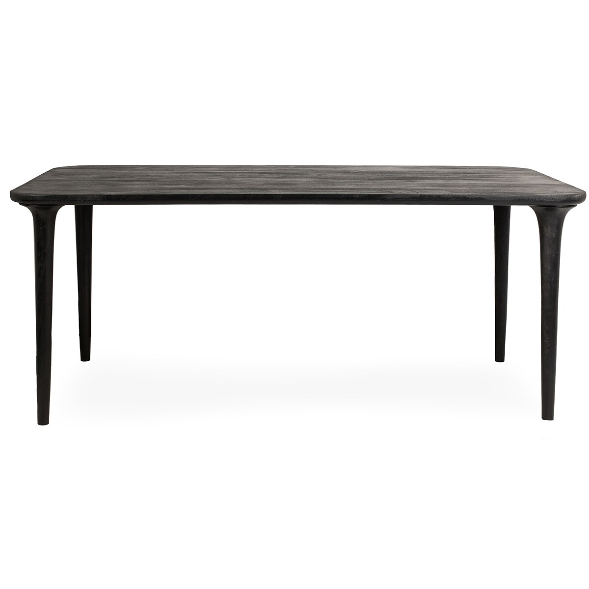 MaMaison stół jadalniany LAMINAR 200 czarny / drewno