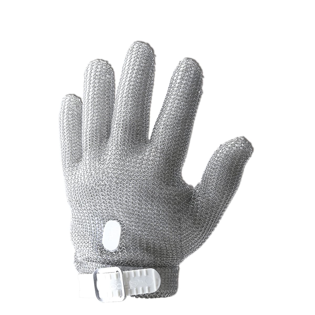 Stalowa rękawica ochronna rozm. 2 - S biała - Arcos