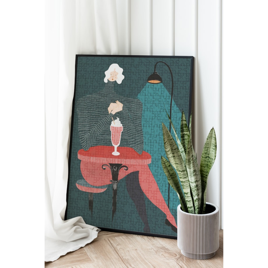 Muno Puzzle "Flirty" by Mary Zaleska Puzzle 500 el. w ozdobnej tubie