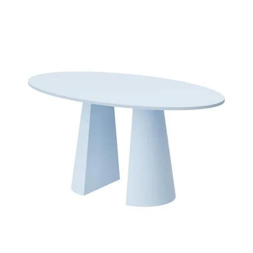 Stół LAZIO 160x90 niebieski