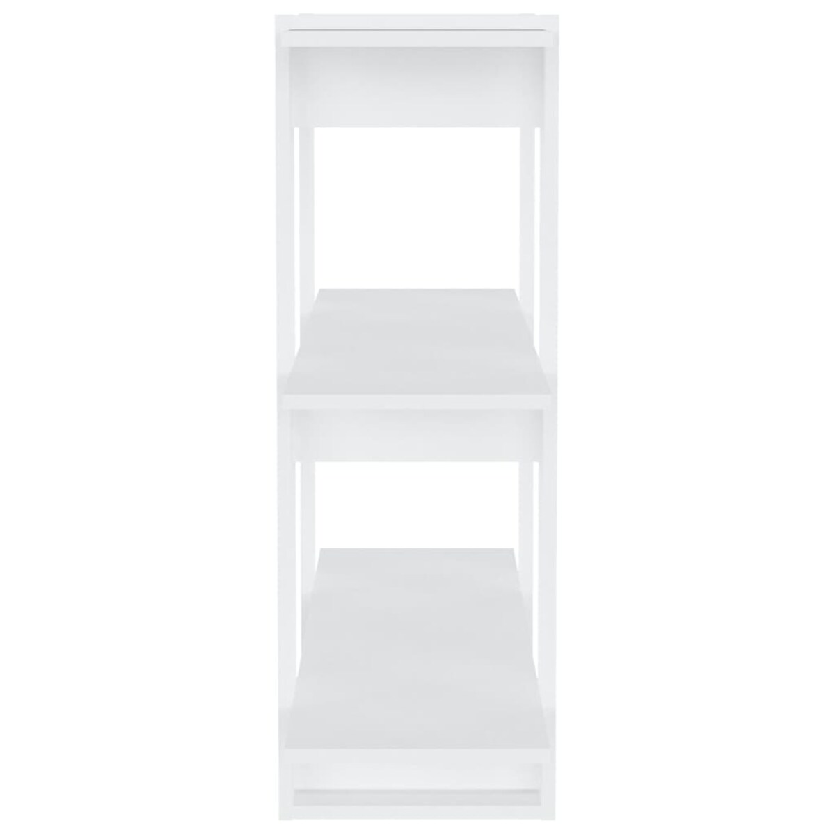 vidaXL Regał na książki/przegroda, biały, 80x30x87 cm