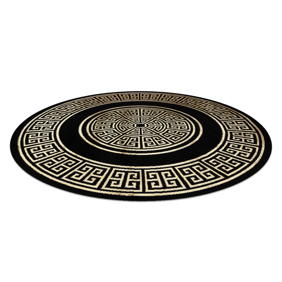 Dywan ALLURE 1968 koło Grecki klucz, ramka - koło 200 cm