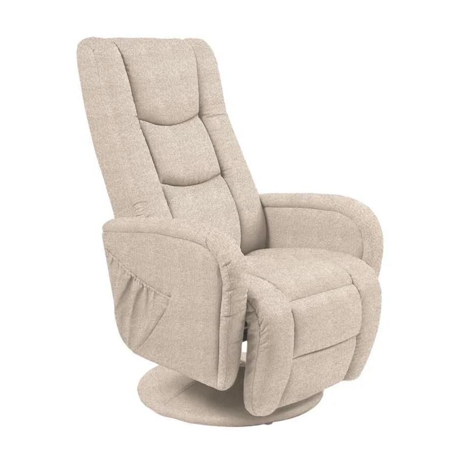 Fotel PULSAR 2 beżowy rozkładany