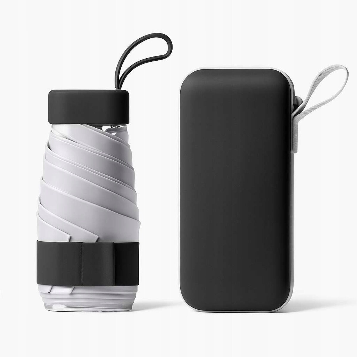 Parasol kieszonkowy kompaktowy parasolka składana mała mały mini etui LEKKA