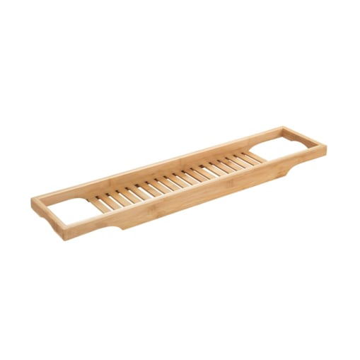 Bambusowa półka na wannę BAMBUSA, 70 x 16 x 4,5 cm, WENKO
