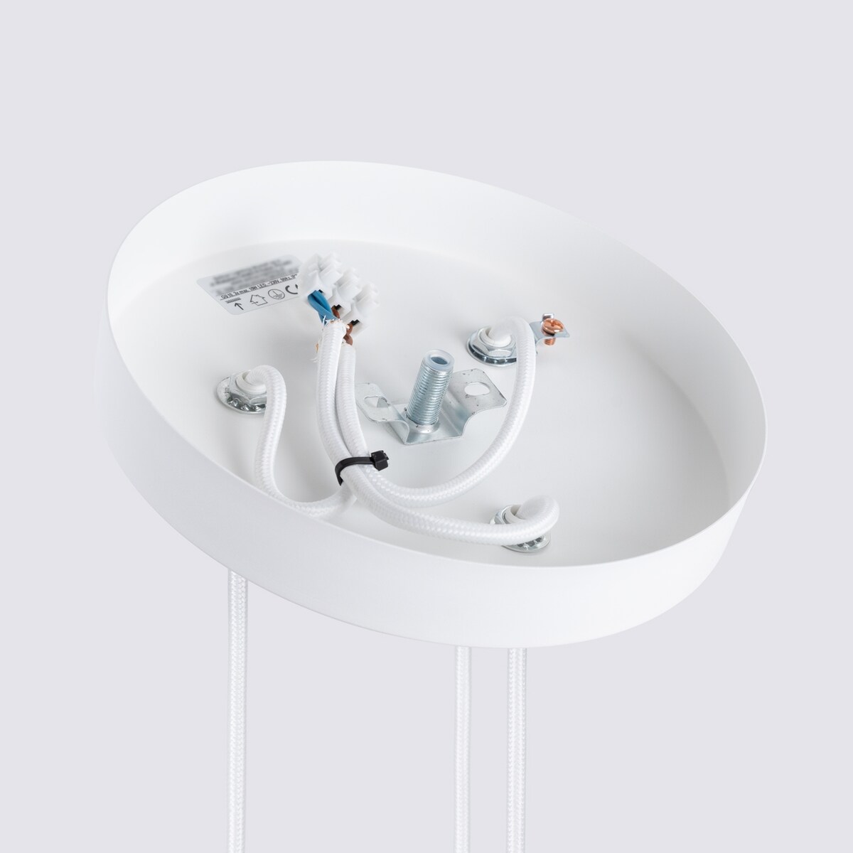 Lampa wisząca KARBON 3P biały