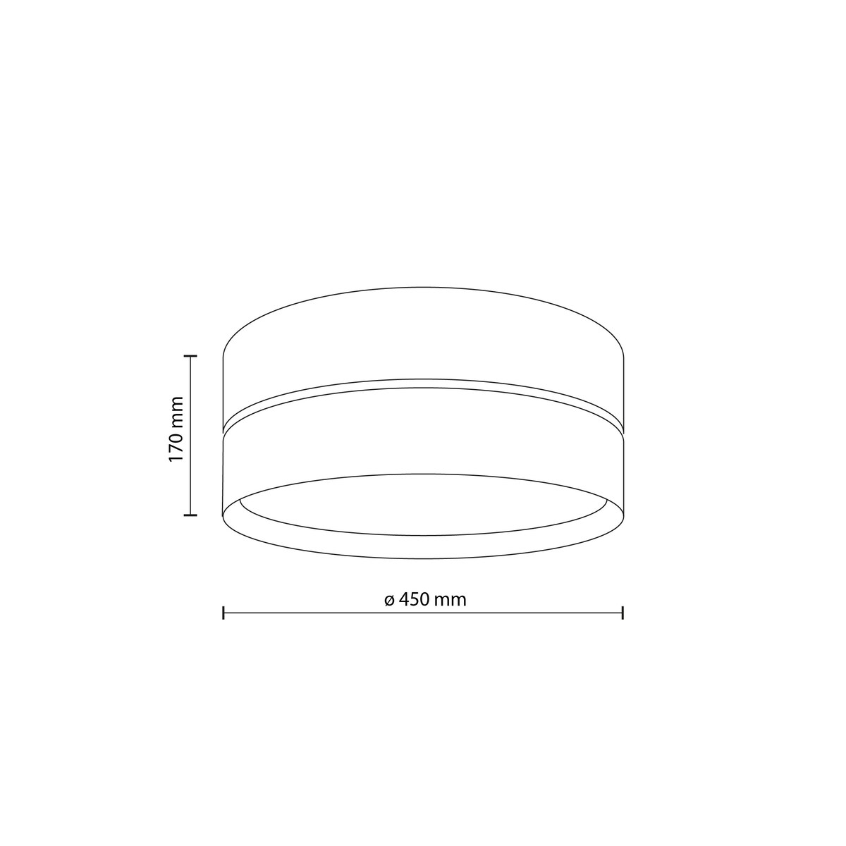 Lampa sufitowa plafon TK Lighting CALMA 450 45 cm boho biała z rafią 4xE27