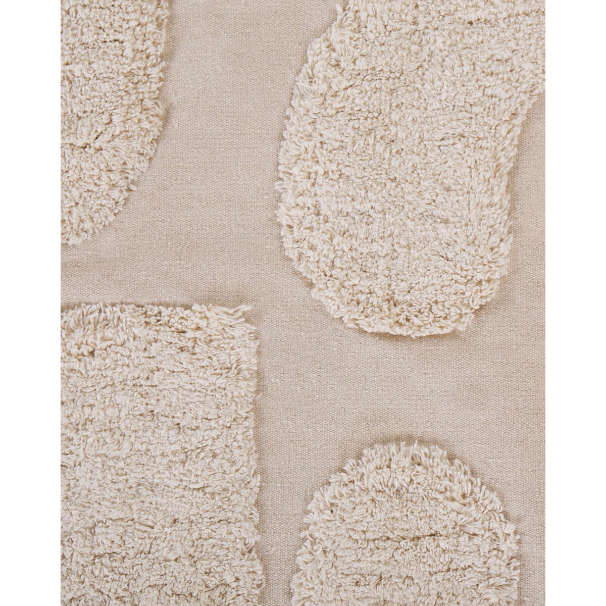 Dywan bawełniany 160 x 230 cm beżowy DIYADIN