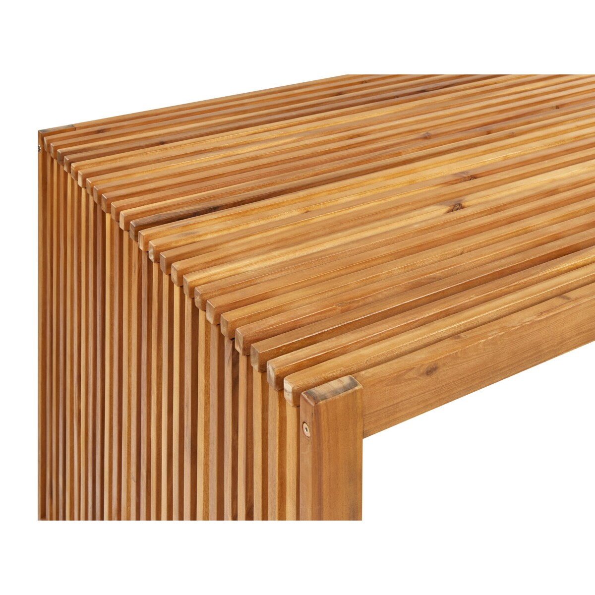 Stół ogrodowy akacjowy 180 x 90 cm jasne drewno SULZANO