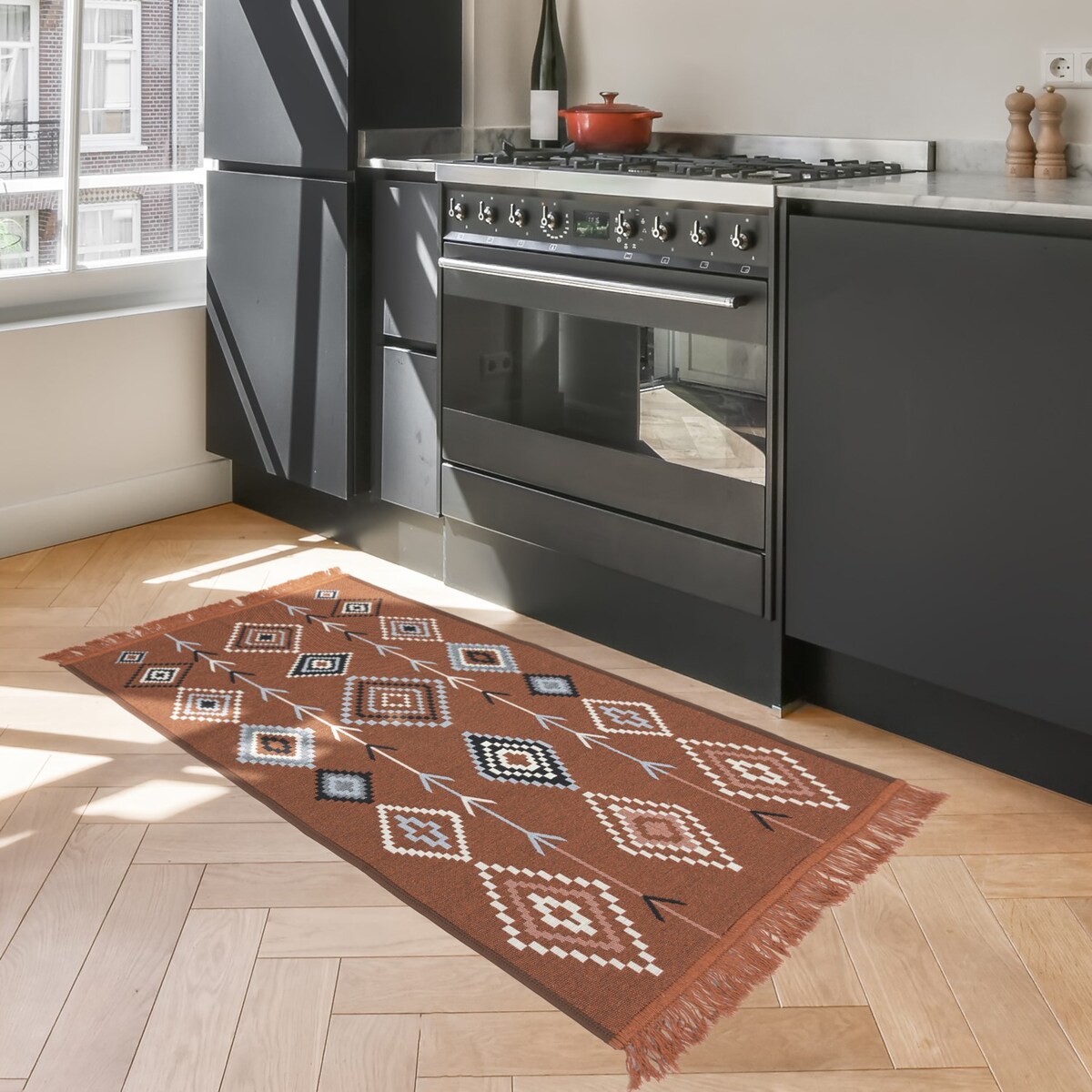 Dywan Kilim Nord 60x120 cm e-floor Aztecki terra