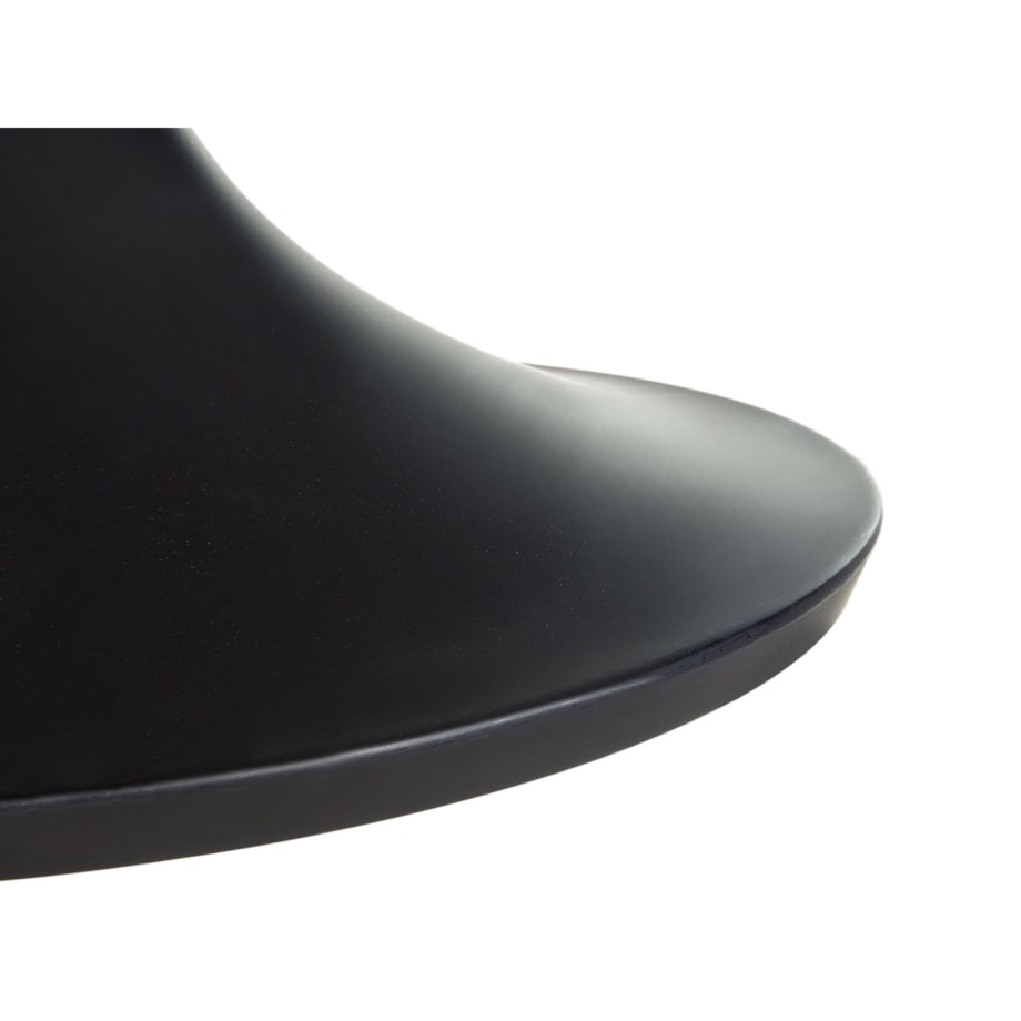 Lampa wisząca 3 klosze metalowa czarna CARSON