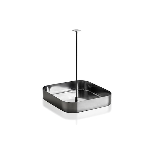 Pojemnik kwadratowy z uchwytem Stile by Pininfarina, 15 cm, Mepra