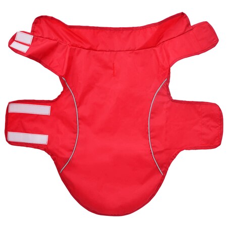 vidaXL Płaszcz przeciwdeszczowy dla psa z odblaskowymi paskami