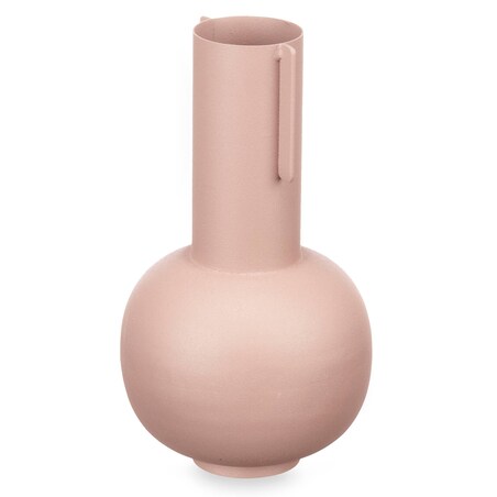 Wazon metalowy, pastelowy kolor, 14 x 28 cm