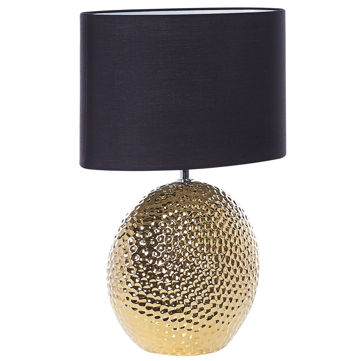 Lampa stołowa NASVA Ceramika Złoty