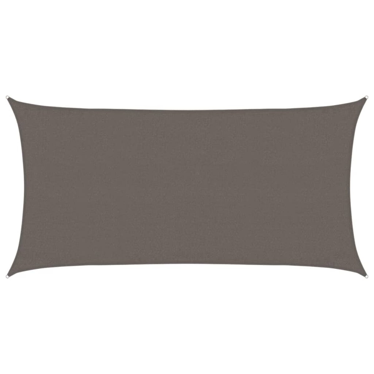 vidaXL Żagiel przeciwsłoneczny, 160 g/m², antracytowy, 3x6 m, HDPE