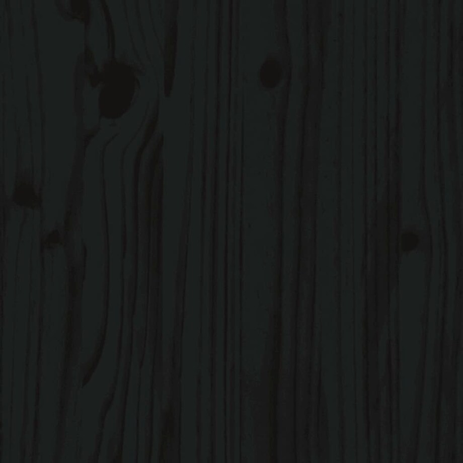 vidaXL Regał na książki/przegroda, czarny, 60x30x103,5 cm, sosnowy