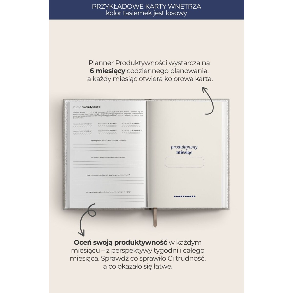 Planner produktywności – dzienny – BOTTLE GREEN