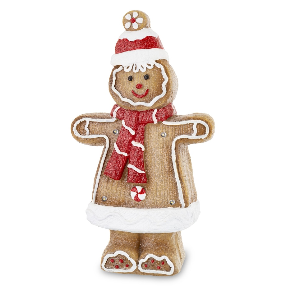 Figurka - piernikowe dziecko LED 40x26 cm